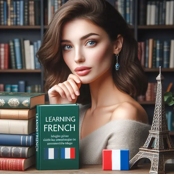 Linking words to pictures and visual situations in French
