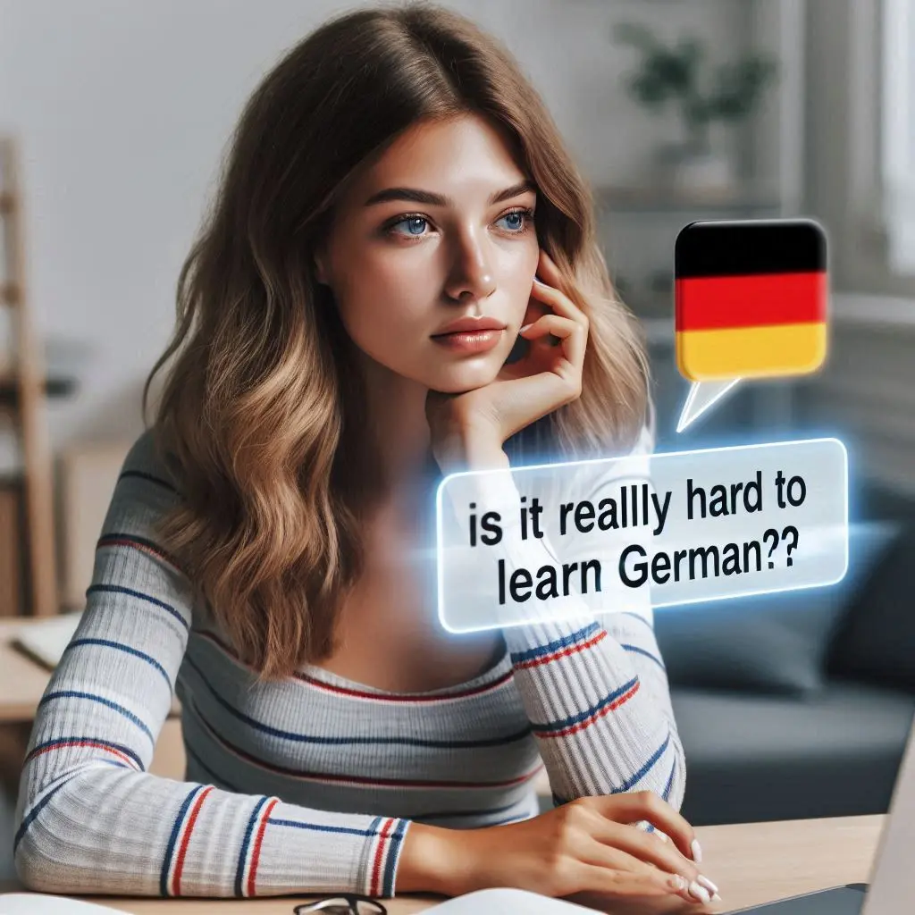 Vocabulary and difficulty of the German language