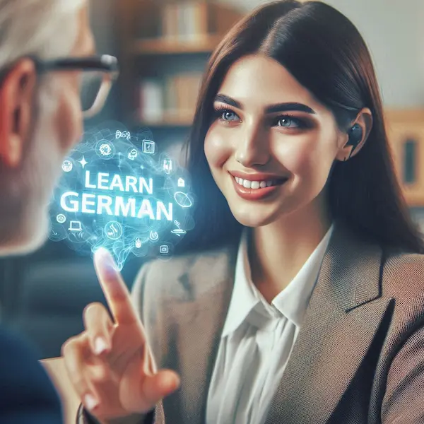 Methods of learning German and using German programs and games