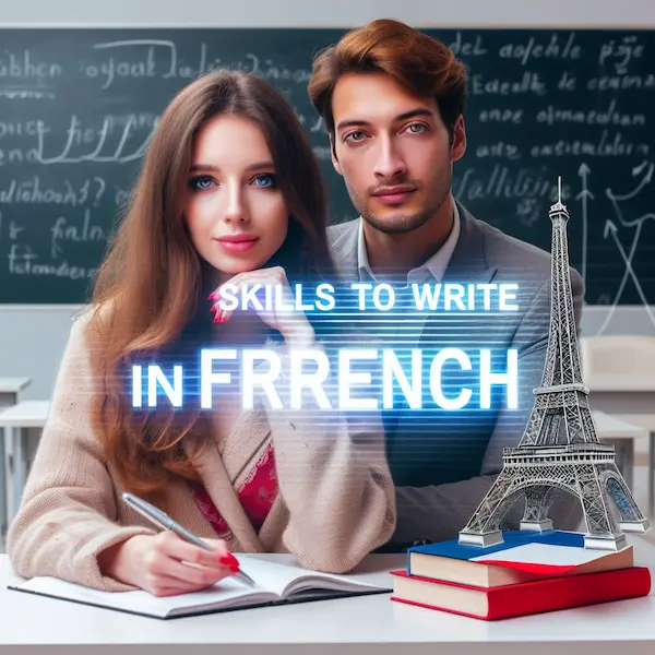 Learn the basics of writing, a solid start to French writing