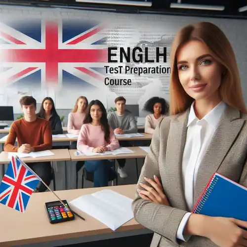 English language test preparation course