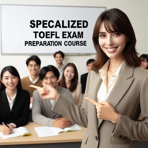 Specialized TOEFL exam preparation course
