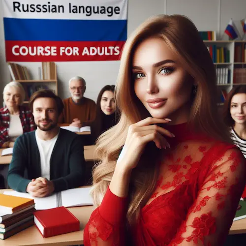 Russian course for adults