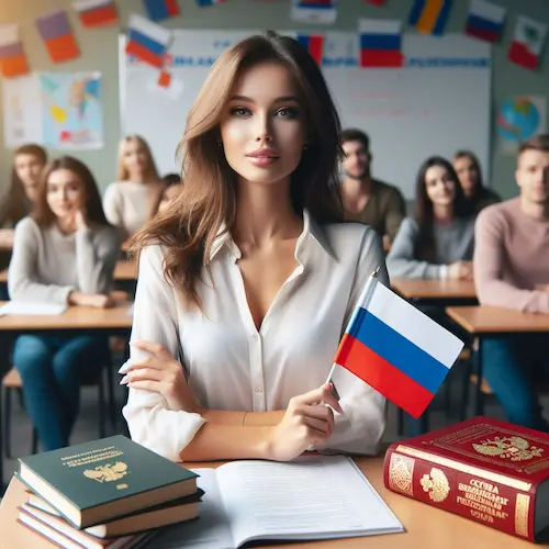 Russian language exam preparation course