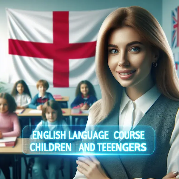 English language course for teenagers and children