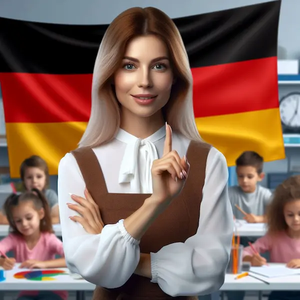 What are the advantages of learning German as a child