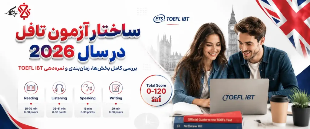 ساختار آزمون تافل در سال 2026 🎓 نحوه نمره‌دهی و نکات کلیدی